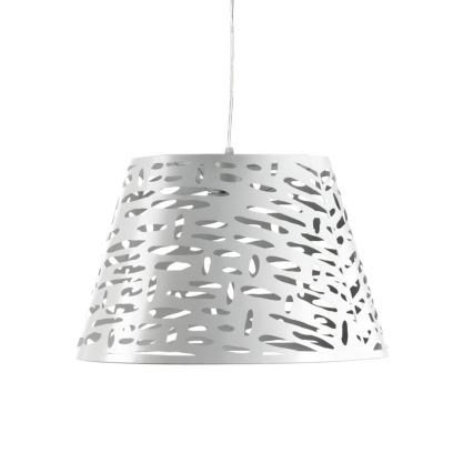 ONLI - Hanglamp aan een koord RICKY 1xE27/15W/230V diameter 40 cm wit