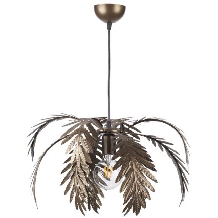 ONLI - Hanglamp aan kabel DUBAI 1xE27/22W/230V bronskleurig