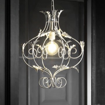 ONLI - Hanglamp aan ketting CONTESSA 1xE27/22W/230V patina