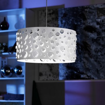 ONLI - Hanglamp aan snoer BOLLICINE 1xE27/15W/230V wit
