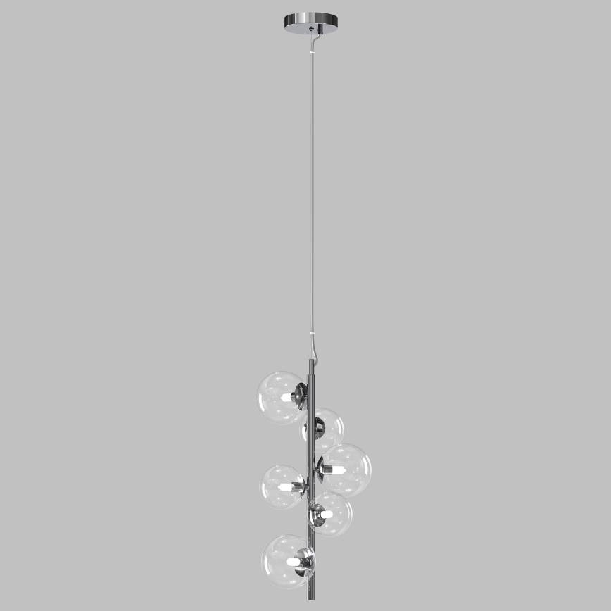 ONLI - Hanglamp met kabel KIMBERLY 6xG9/6W/230V glanzend chroom