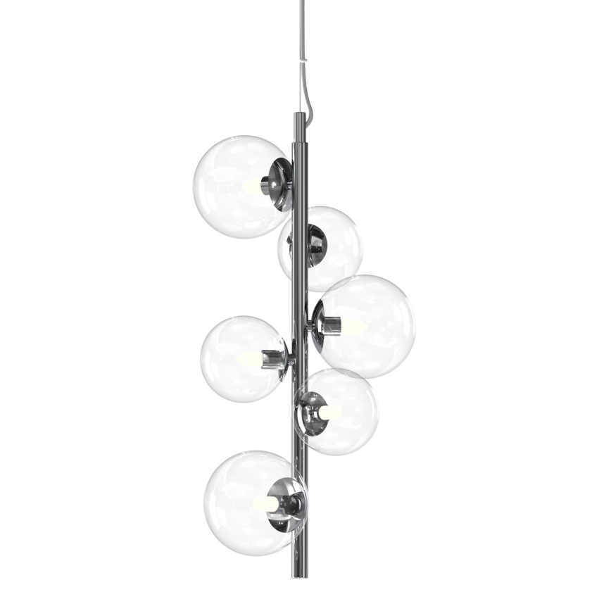 ONLI - Hanglamp met kabel KIMBERLY 6xG9/6W/230V glanzend chroom