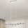 ONLI - Hanglamp met kabelophanging KIMBERLY 8xG9/6W/230V hoogglans chroom