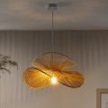ONLI - Hanglamp met snoer RINGO 1xE27/15W/230V raffia