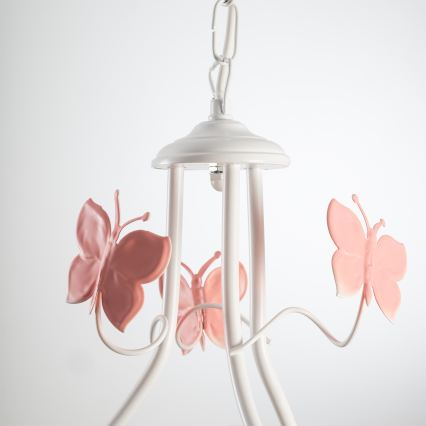 ONLI - Hanglamp voor kinderen BUTTERFLY 3xE14/6W/230V