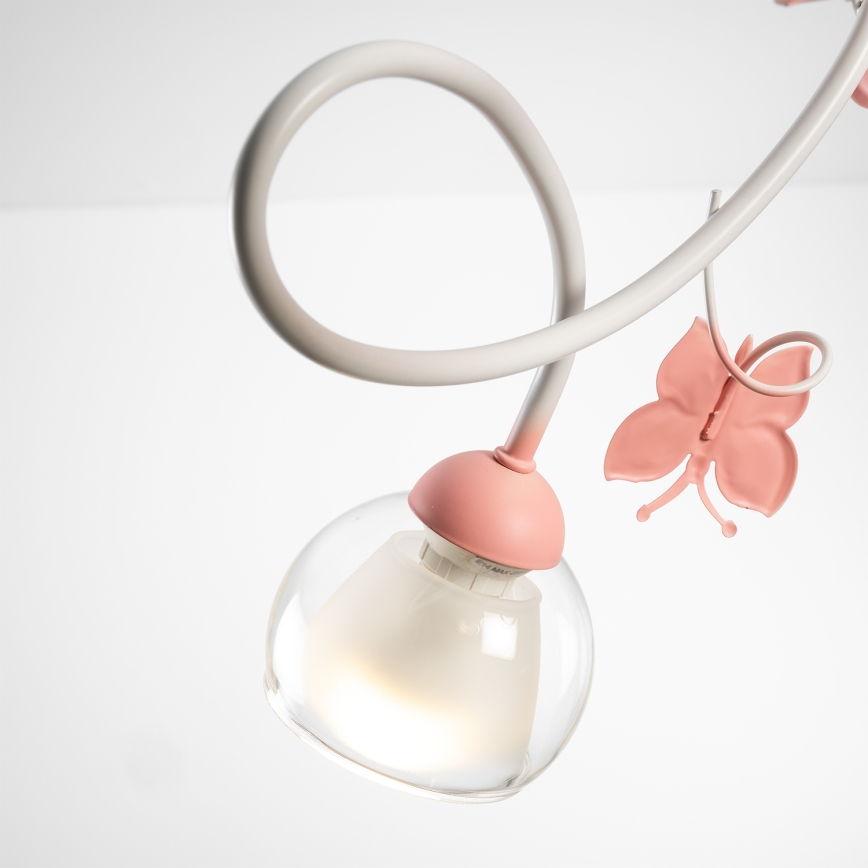 ONLI - Hanglamp voor kinderen BUTTERFLY 3xE14/6W/230V