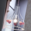 ONLI - Hanglamp voor kinderen TITTA 1xE27/22W/230V roze