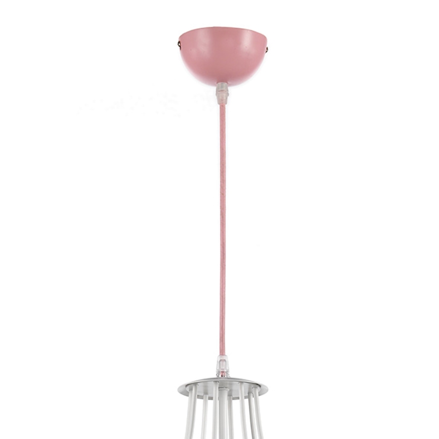 ONLI - Hanglamp voor kinderen TITTA 1xE27/22W/230V roze