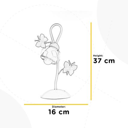 ONLI - Kindertafel lamp BUTTERFLY 1xE14/6W/230V