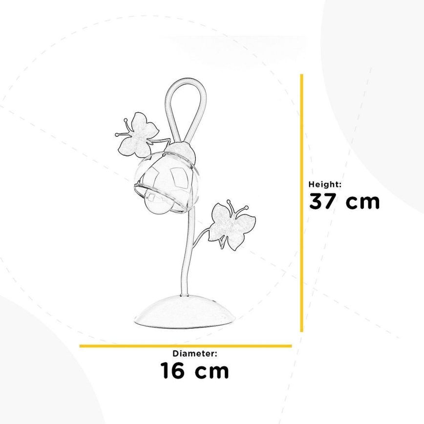 ONLI - Kindertafel lamp BUTTERFLY 1xE14/6W/230V
