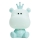 ONLI - LED-dimbaar kindernachtlampje PUPPIES LED/3W/230V 25 cm nijlpaard/groen