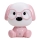 ONLI - LED dimbaar nachtlampje voor kinderen PUPPIES LED/3W/230V 20 cm hond/roze