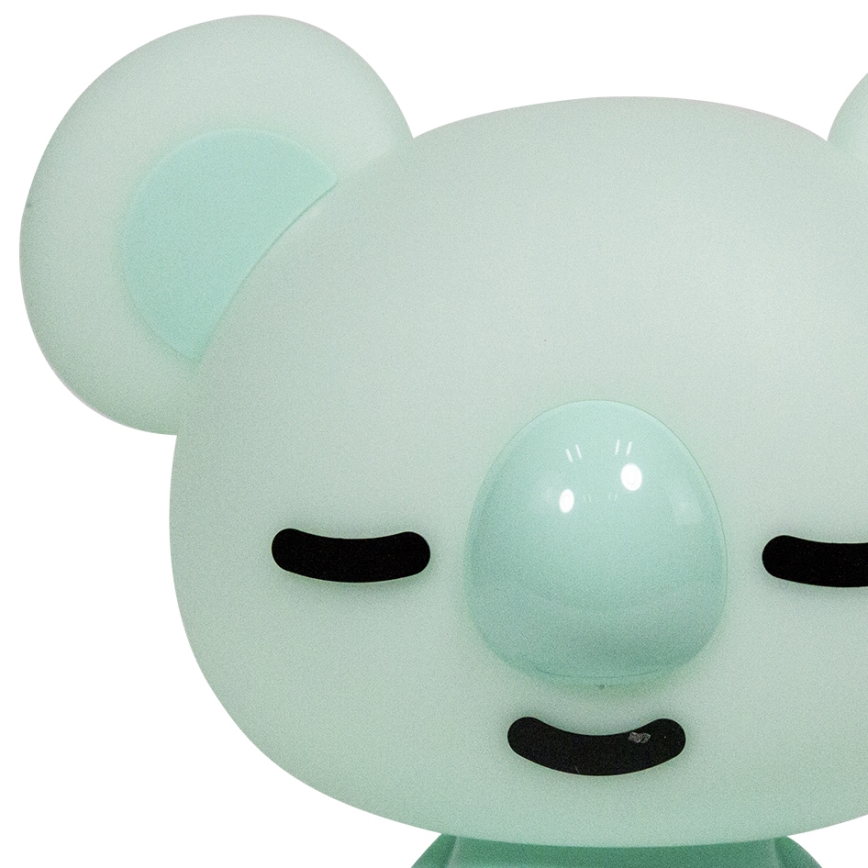 ONLI - LED-dimbaar kindernachtlampje PUPPIES LED/3W/230V 20 cm koala/groen