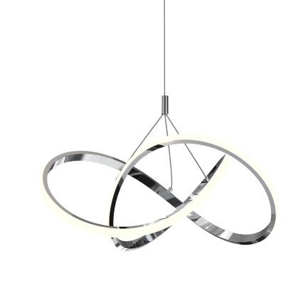 ONLI - LED Hanglamp aan een koord LOOP LED/40W/230V 4000K glanzend chroom