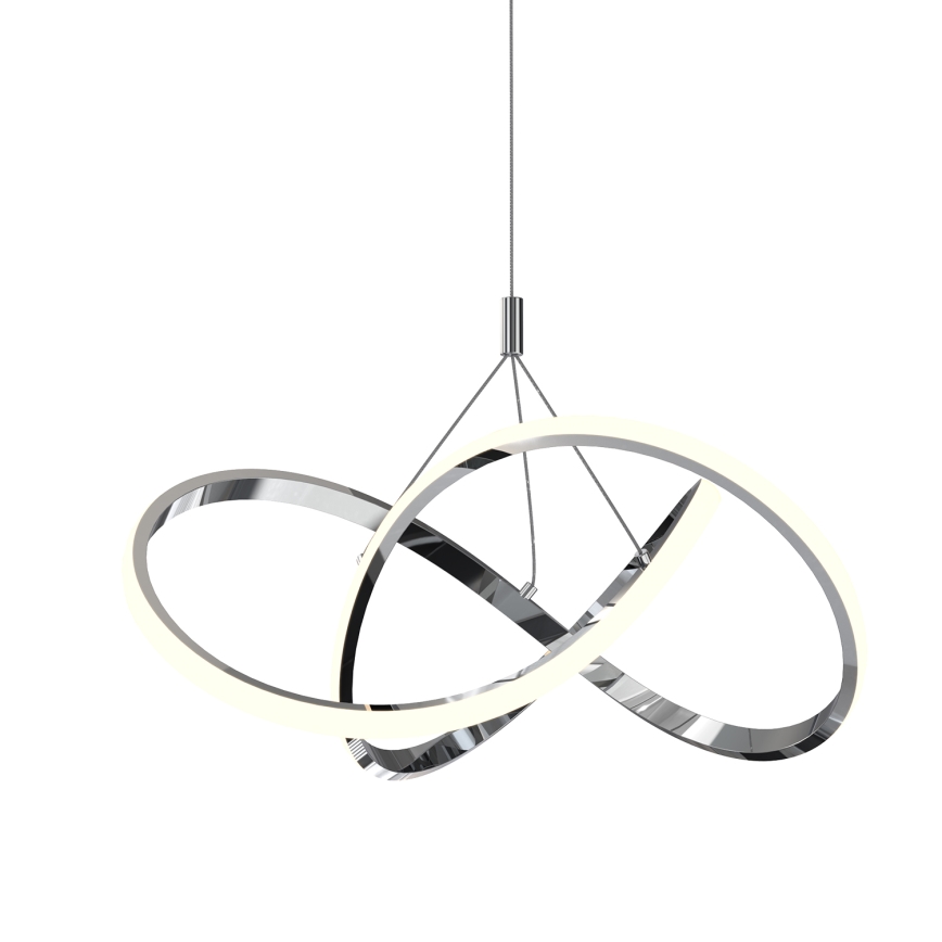 ONLI - LED Hanglamp aan een koord LOOP LED/40W/230V 4000K glanzend chroom