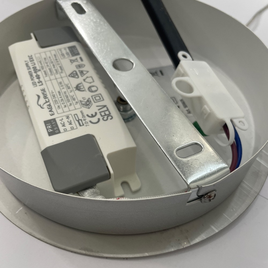 ONLI - LED Hanglamp aan een koord LOOP LED/40W/230V 4000K glanzend chroom