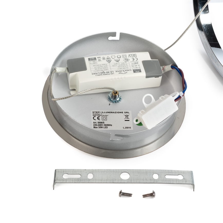 ONLI - LED Hanglamp aan een koord LOOP LED/40W/230V 4000K glanzend chroom