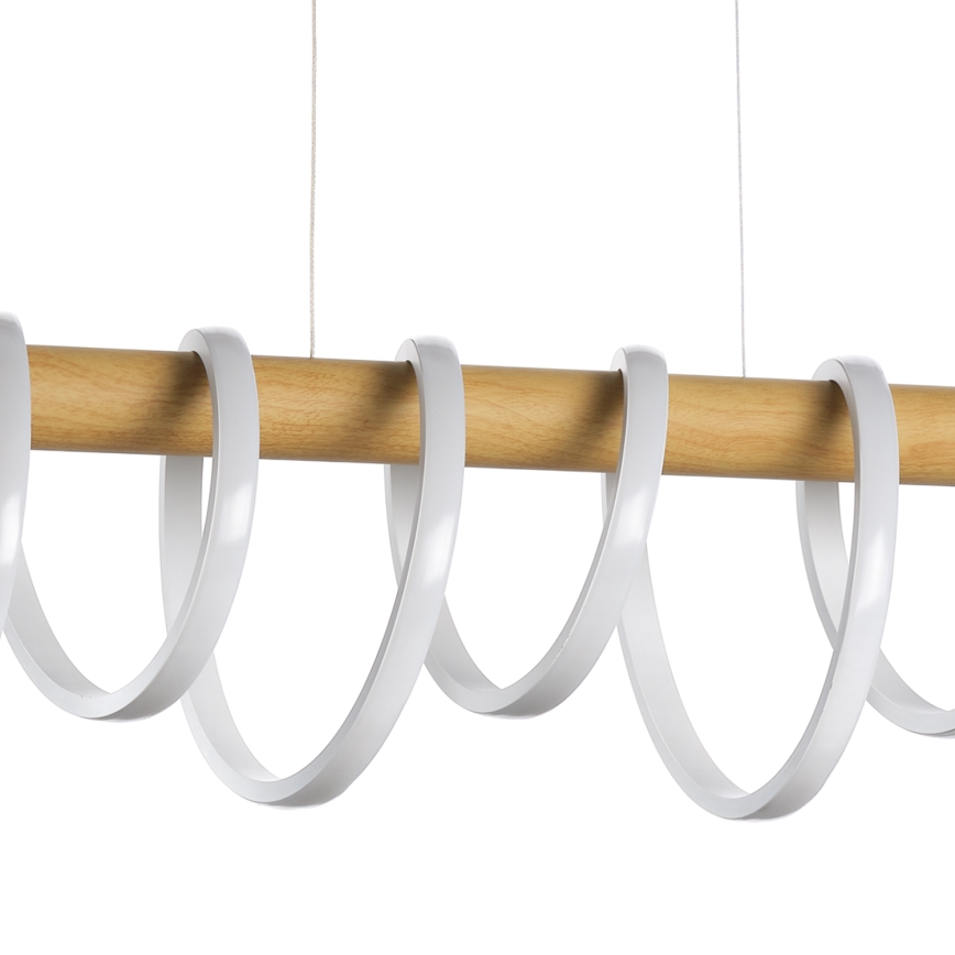 ONLI - LED Hanglamp aan een koord NILO LED/70W/230V 4000K bruin/wit