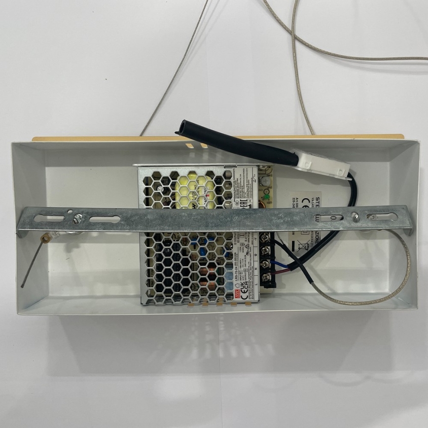 ONLI - LED Hanglamp aan een koord NILO LED/70W/230V 4000K bruin/wit