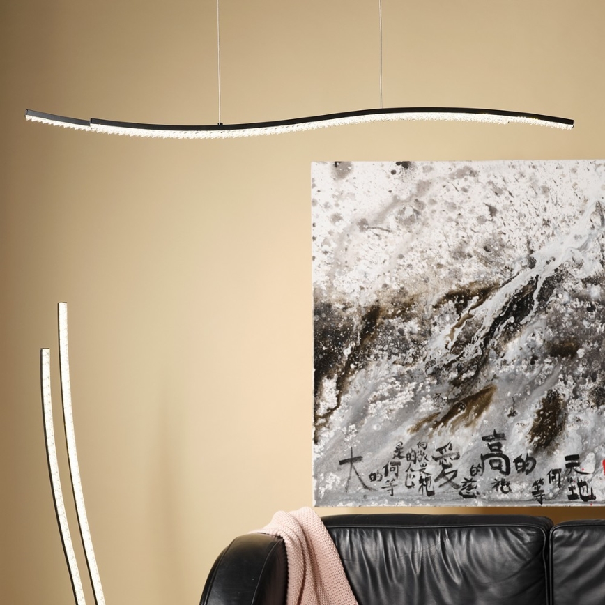 ONLI - LED Hanglamp aan een koord ONDA LED/30W/230V 4000K zwart