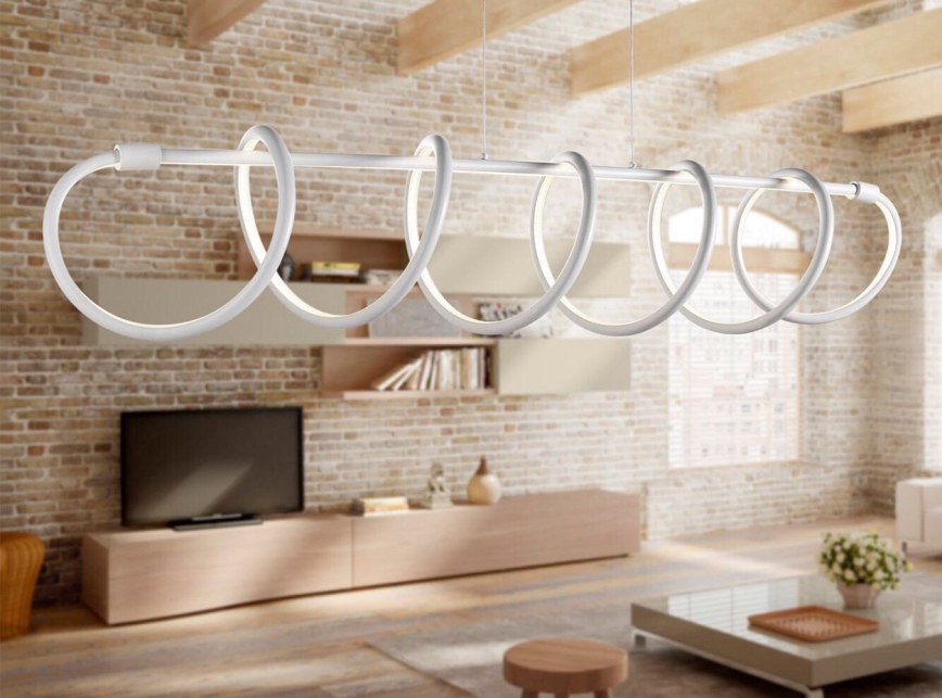 ONLI - LED Hanglamp aan een koord SPIRALE LED/72W/230V 3000K wit