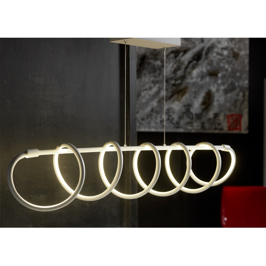 ONLI - LED Hanglamp aan een koord SPIRALE LED/72W/230V 3000K wit