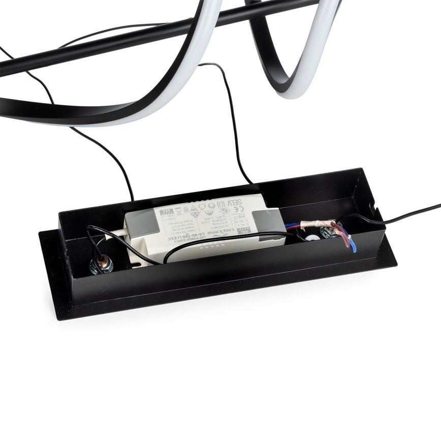 ONLI - LED Hanglamp aan een koord TWIST LED/30W/230V 4000K zwart