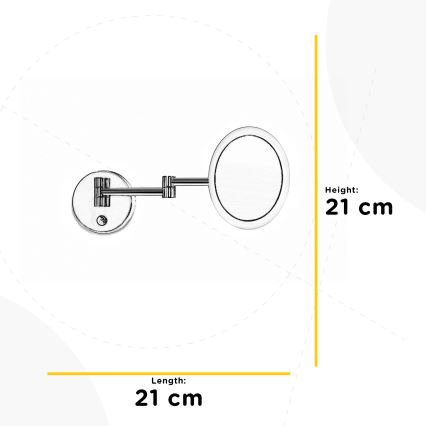 ONLI - LED Muur cosmetische spiegel RIM LED/4,2W/230V 4000K IP44