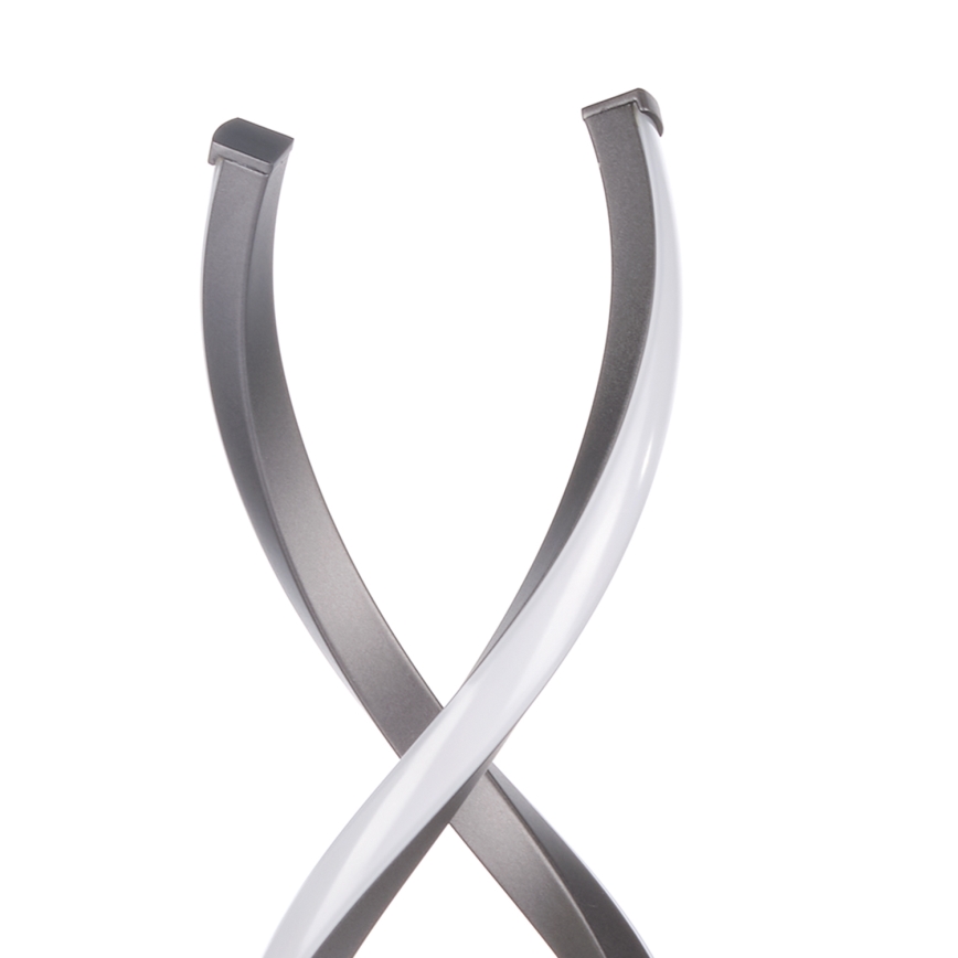 ONLI - LED Tafellamp DNA LED/12W/230V 4000K 48,5 cm zilver