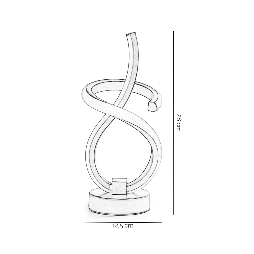 ONLI - LED Tafellamp KIRA LED/10W/230V 4000K 28 cm goud