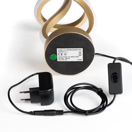 ONLI - LED Tafellamp KIRA LED/12W/230V 4000K 38,5 cm goud