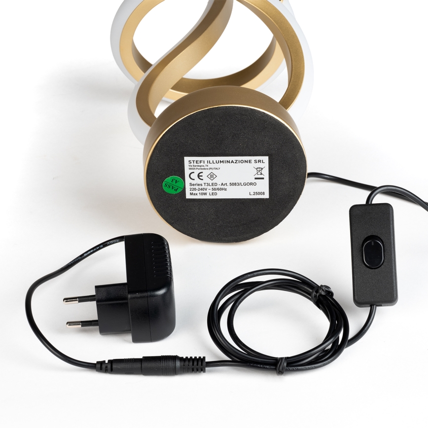 ONLI - LED Tafellamp KIRA LED/12W/230V 4000K 38,5 cm goud