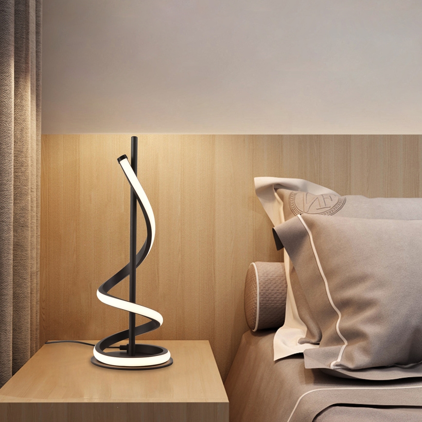 ONLI - LED Tafellamp TWIST LED/12W/230V 4000K 40 cm zwart