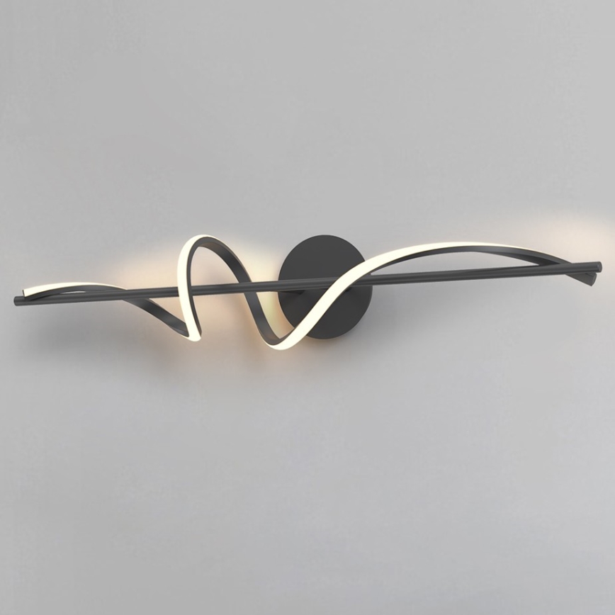 ONLI - LED wand verlichting TWIST LED/25W/230V 4000K zwart