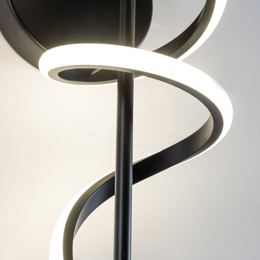 ONLI - LED wand verlichting TWIST LED/25W/230V 4000K zwart