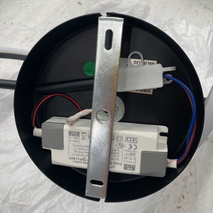 ONLI - LED wand verlichting TWIST LED/25W/230V 4000K zwart