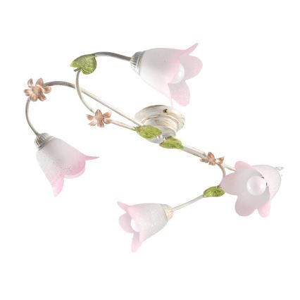 ONLI - Plafondlamp BOTTON DORO 4xE14/6W/230V