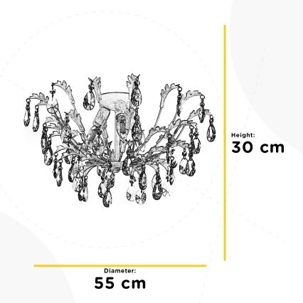 ONLI - Plafondlamp CESTA 3xE14/6W/230V