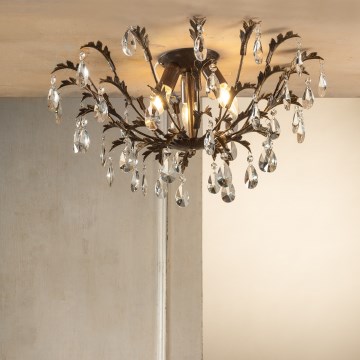 ONLI - Plafondlamp TERESA 3xE14/6W/230V brons