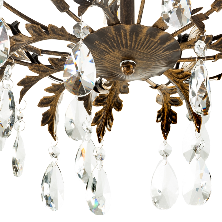 ONLI - Plafondlamp TERESA 3xE14/6W/230V brons