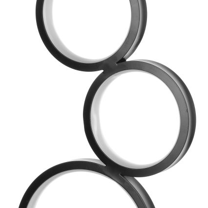 ONLI - RINGS LED tafellamp, 17W/230V, 4000K, 37 cm, zwart