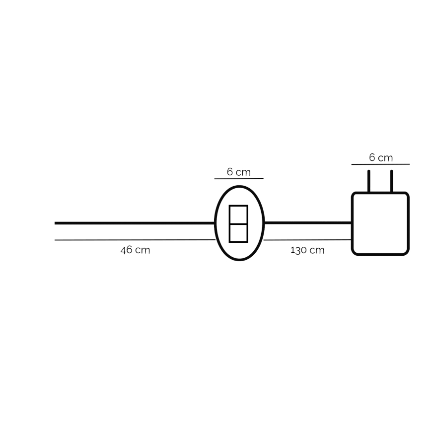 ONLI - RINGS LED tafellamp, 17W/230V, 4000K, 37 cm, zwart