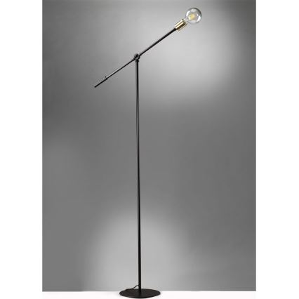 ONLI - Staande Lamp ASTE 1xE27/15W/230V zwart/goud