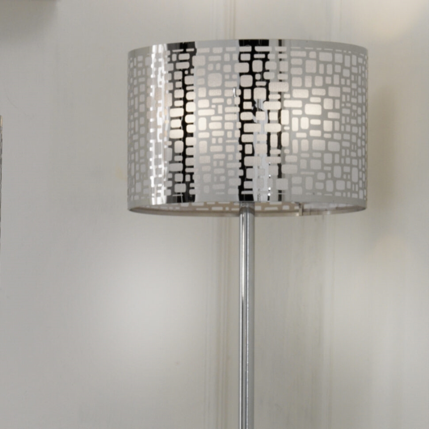 ONLI - Staande Lamp BRUCE 1xE27/15W/230V mat chroom