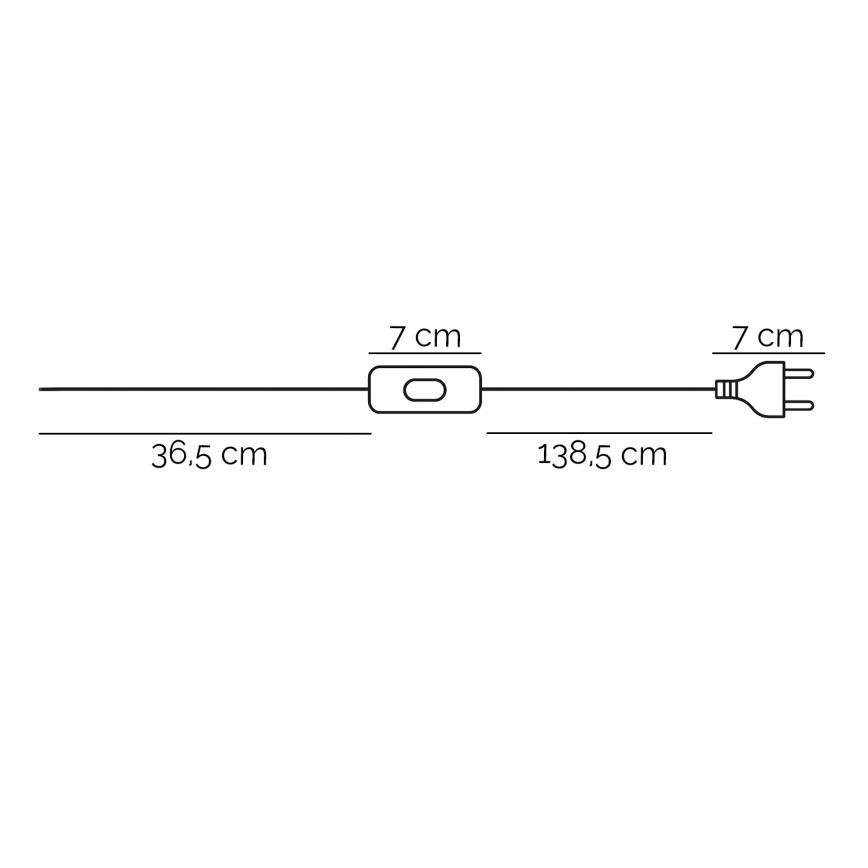 ONLI - Staande Lamp CROSS 1xE27/22W/230V zwart/messing