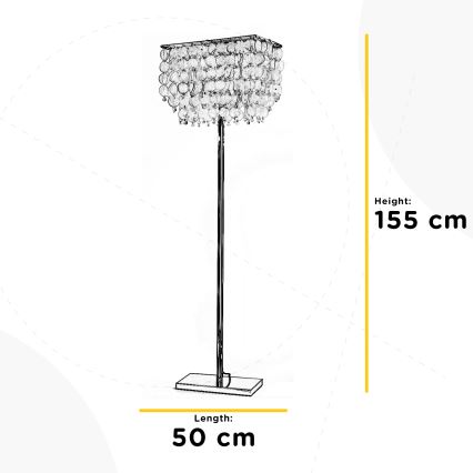 ONLI - Staande Lamp MAKANI 4xE14/6W/230V