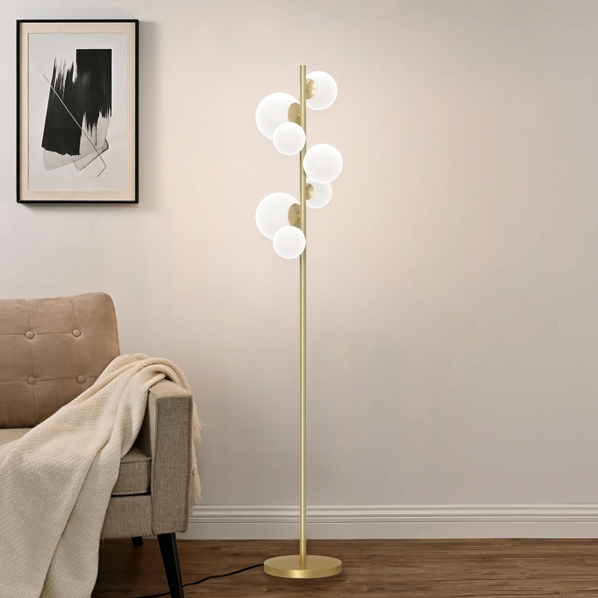 ONLI - Staande Lamp PALOMA 7xG9/10W/230V goud