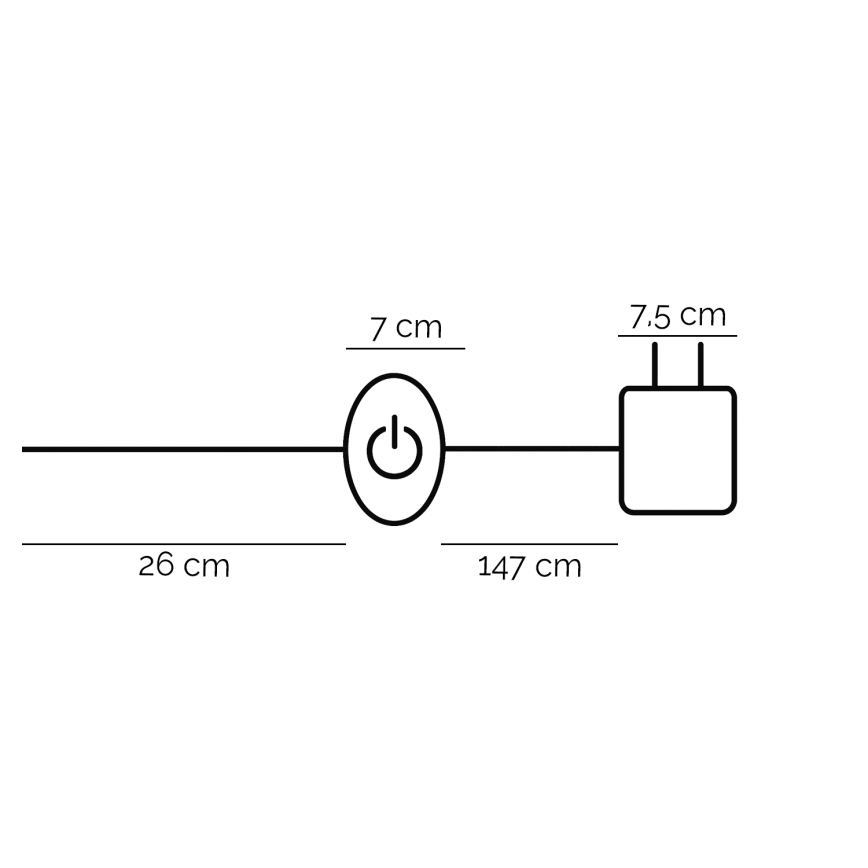 ONLI - Staande LED Lamp DNA LED/24W/230V 4000K zilver