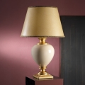 ONLI - Tafellamp AMADEUS 1xE27/15W/230V 72 cm beige/goud