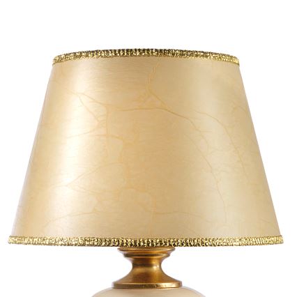 ONLI - Tafellamp AMADEUS 1xE27/15W/230V 72 cm beige/goud